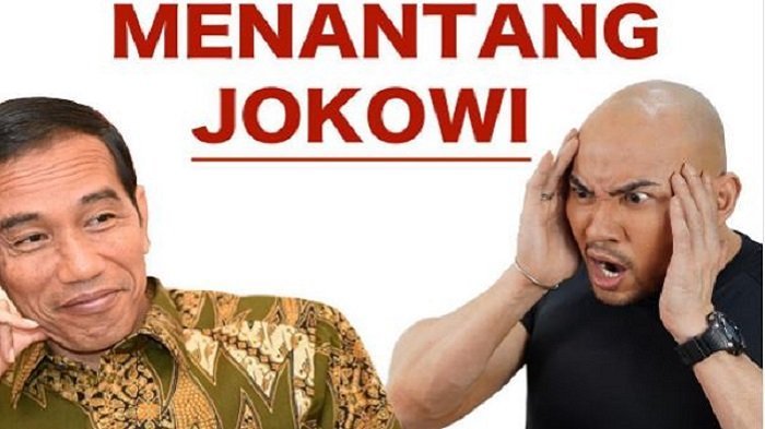 Deddy Corbuzier Menantang Presiden Jokowi