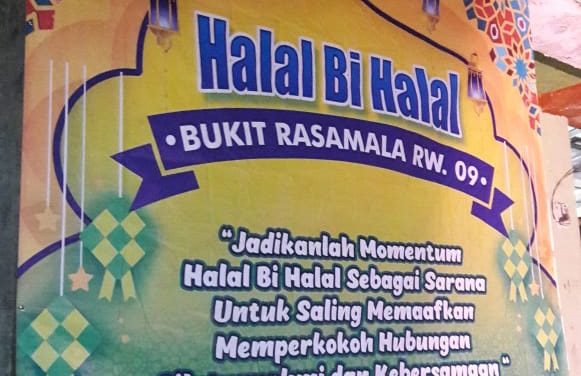 Halal Bi Halal dan Rembug Warga Bukit Rasamala CIC Semakin Memperkokoh Silaturahmi dan Kebersamaan