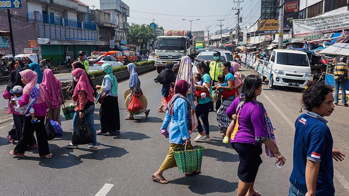 Pasar Cileungsi Bogor Ditutup Setelah Jadi Klaster Baru Covid-19