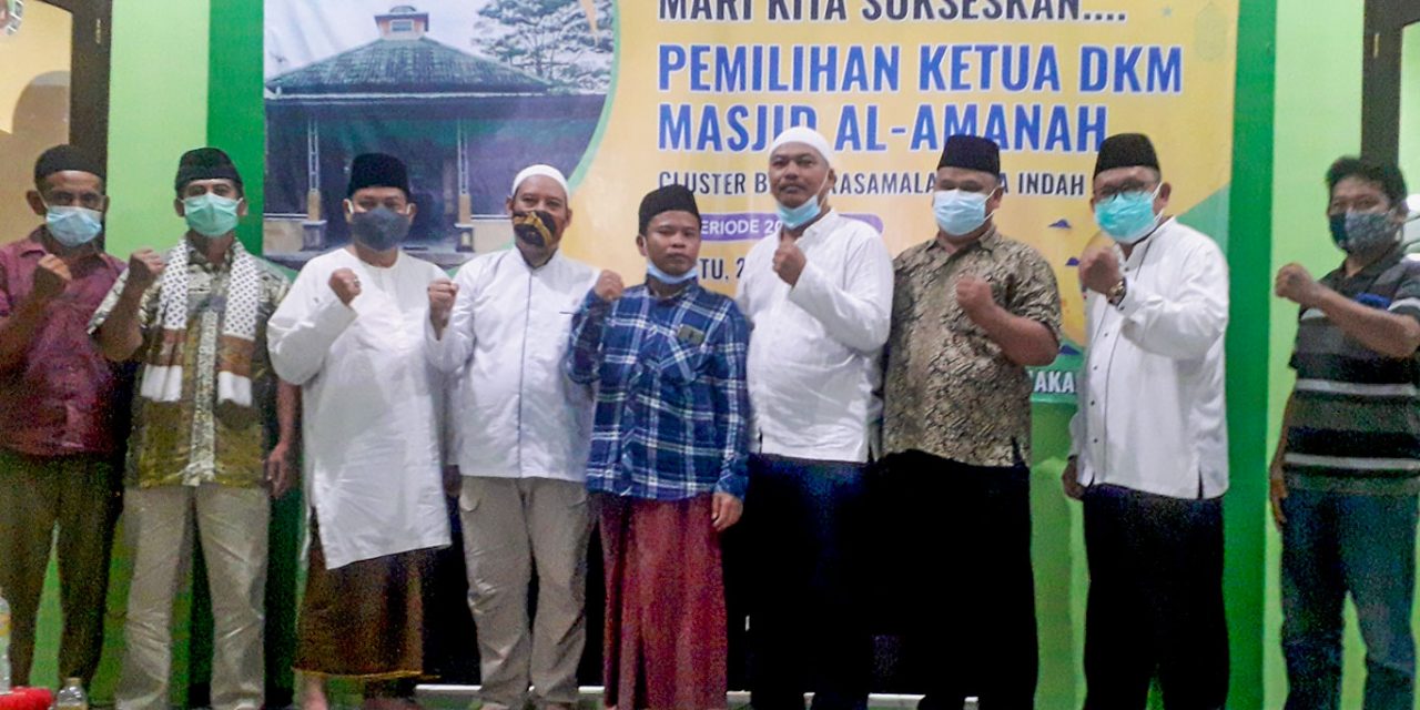 Jamhari Terpilih sebagai Ketua DKM Al-Amanah Bukit Rasamala Citra Indah City Periode 2021-2024
