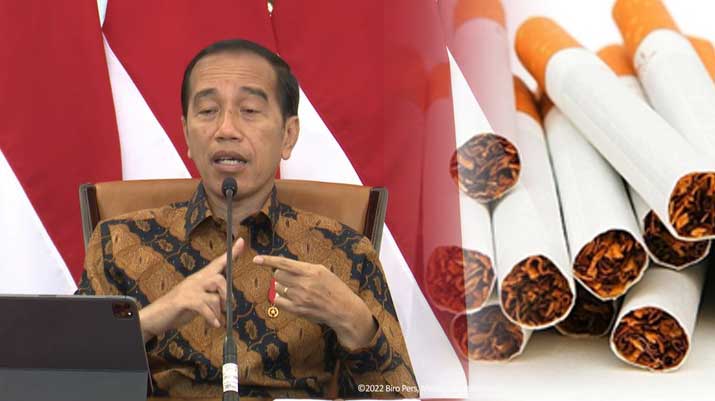 Presiden Jokowi Akan Larang Penjualan Rokok Ketengan Mulai 2023