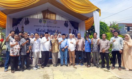 Acara Halal Bihalal Cluster Bukit Rasamala, Citra Indah City Dihadiri oleh Camat Jonggol dan Pj Kades Singajaya